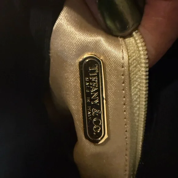 Tiffany & Co. Black and Gold Evening Bag - Picture 4 of 11